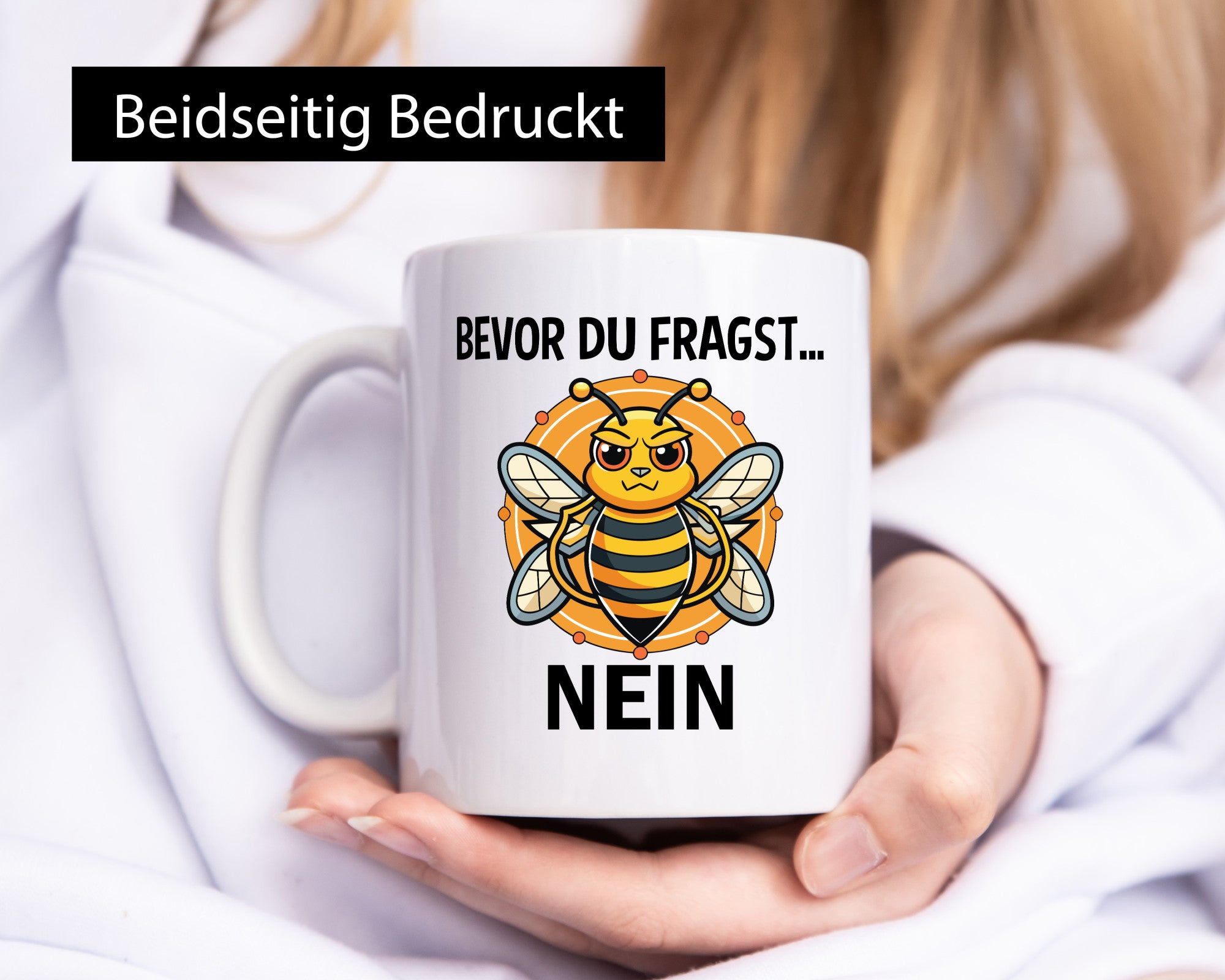Before you ask... No | Bumblebees v2 Funny Humor Gift Idea Gift Mug