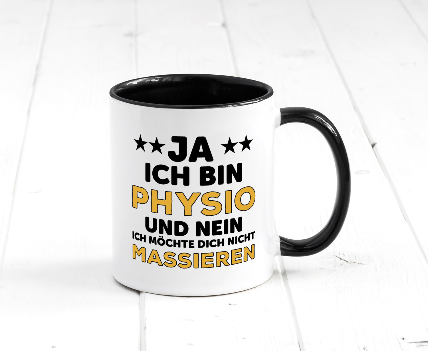 Ich bin Physio | lustige Spruch Tasse Physiotherapeut Geschenkidee Humor