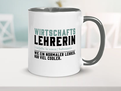 Wirtschaftslehrerin | Unterricht Lieblingslehrerin lustig Humor Geschenkidee