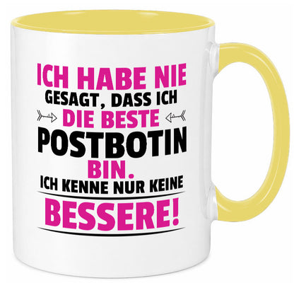 Die Beste Postbotin | Beruf Post Briefträger Geschenk Arbeit Kollegen Büro