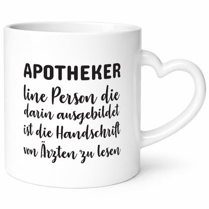Apotheker Tasse | Apotheke Spruch Beruf Definition Humor Arbeit Kollegen Büro