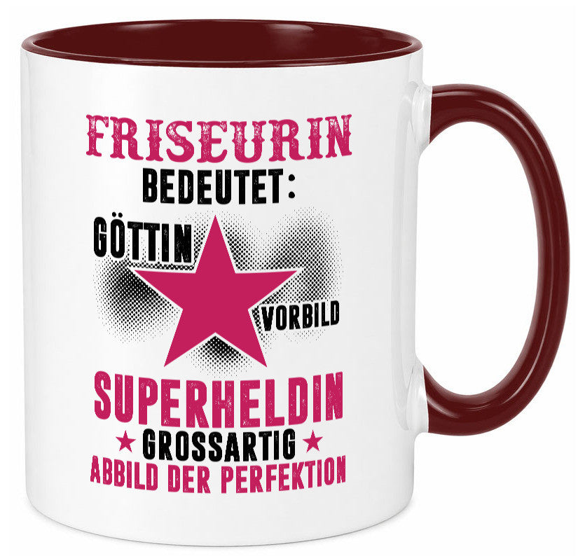 Bedeutung von Friseurin | Friseuse Frisörin lustiger Spruch Geschenk Humor