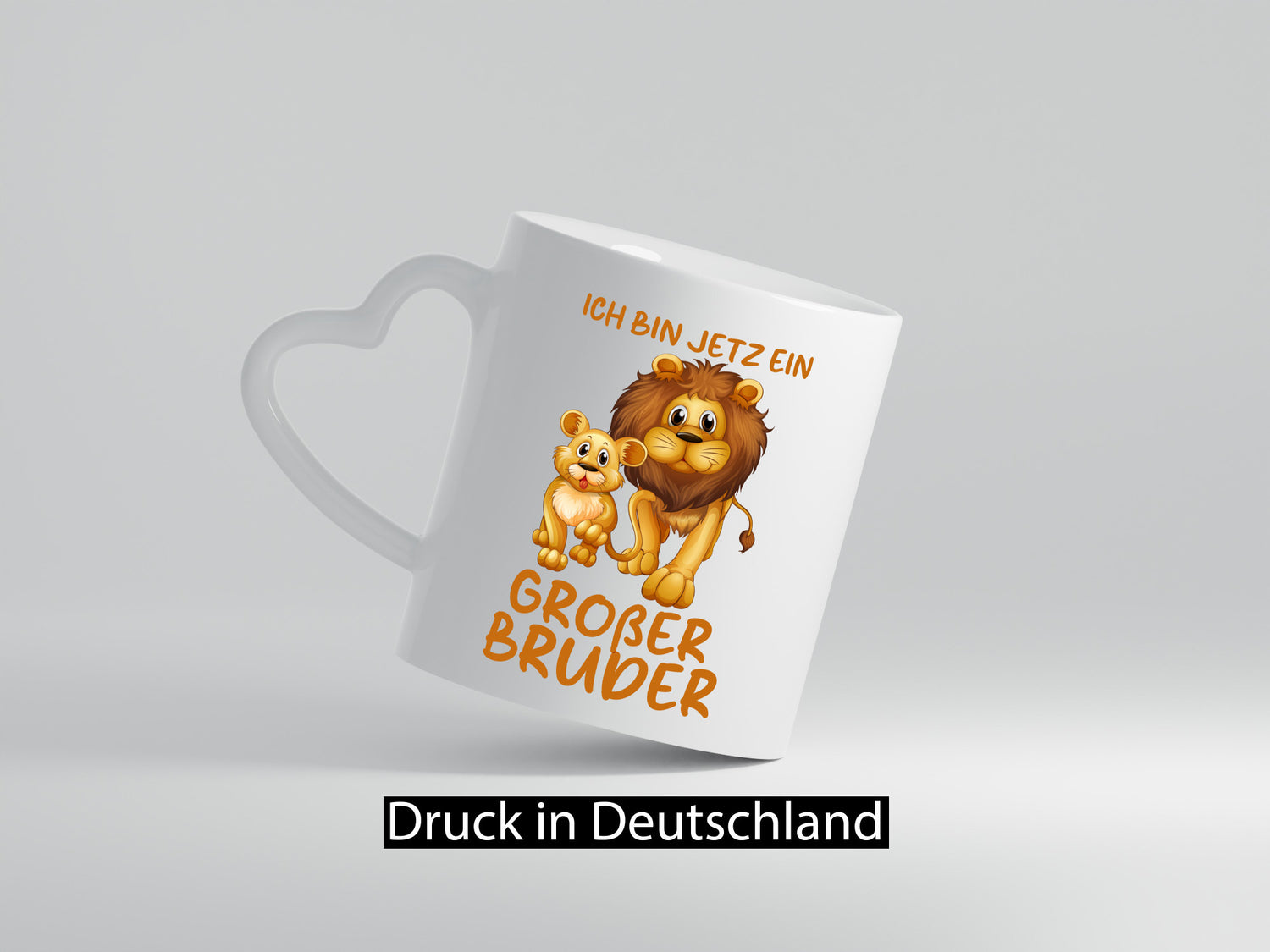 Ich bin jetzt ein großer Bruder | Löwen Humor Geschenkidee Tasse