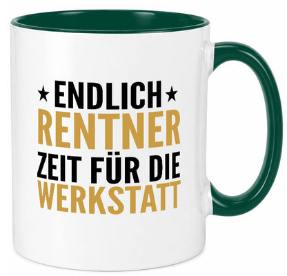 Rentner zeit für die Werkstatt | Ruhestand Handwerker v2 lustiger Spruch