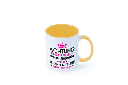 Seine Majestät Buchhalterin | Buchhaltung Humor Geschenkidee Tasse