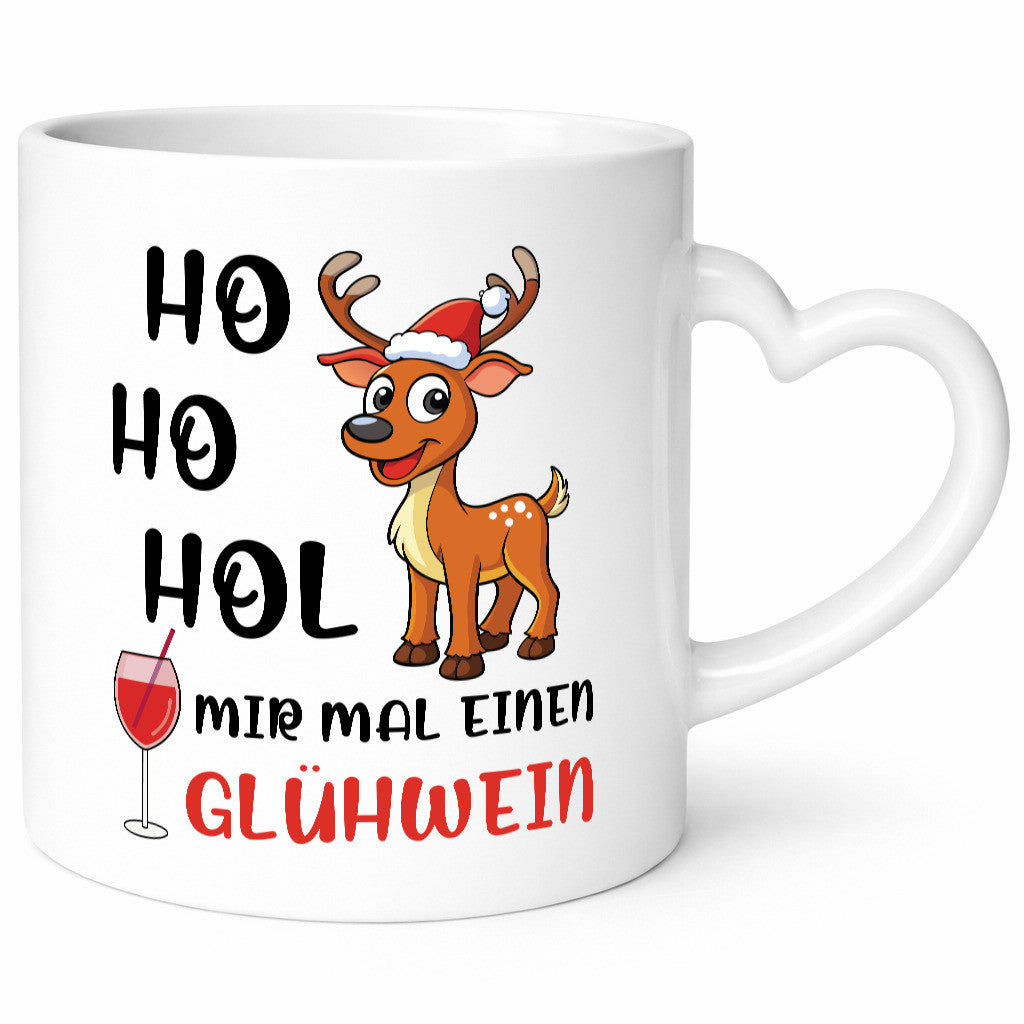 Ho mir einen Glüchwein | Weihnachten Rentier Humor Tierliebhaber Geschenkidee