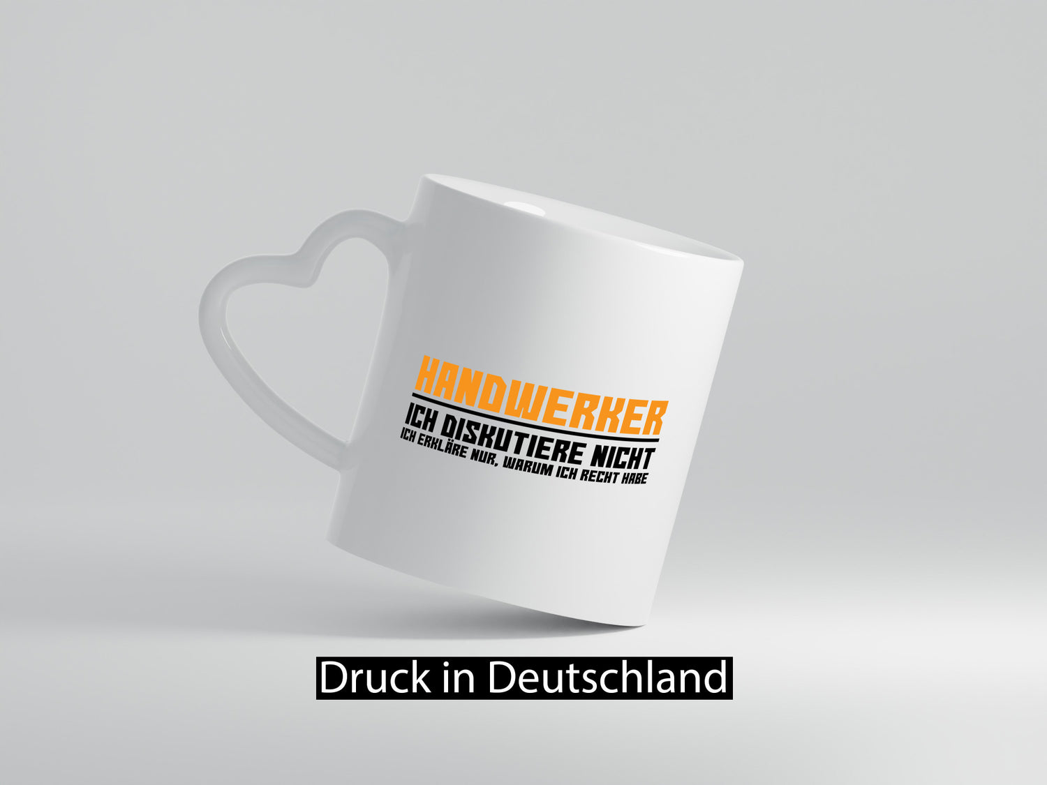 Handwerker | Ich Diskutiere nicht Handwerk lustiger Spruch Geschenk