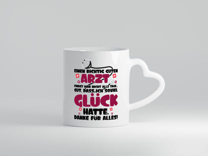 Richtig guter Arzt | Dankeschön Tasse Ärzte Spruch vl1 Humor Geschenkidee