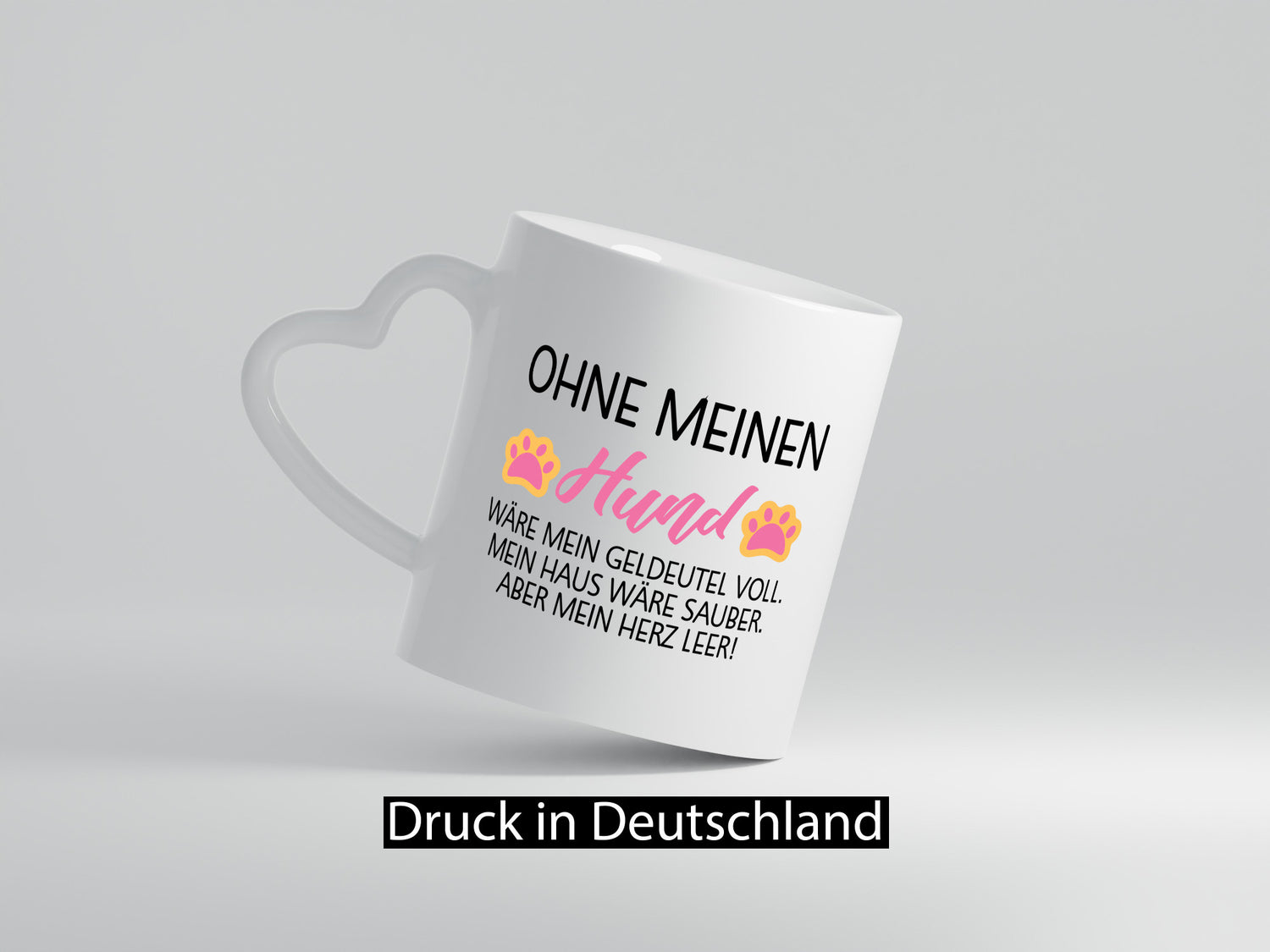 Ohne meinen Hund | Ich brauche Hundeliebe lustig Tierliebhaber Humor Geschenk