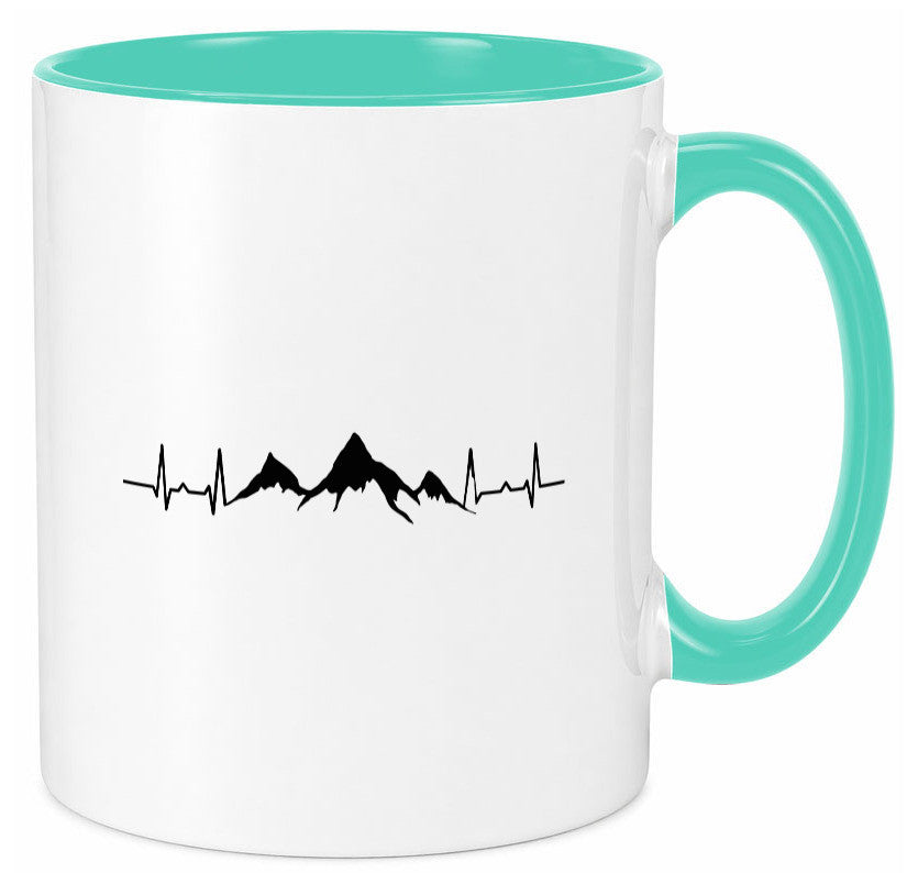 Berge Motiv | Alpen Skifahren Skiurlaub Apres Ski Geschenkidee Humor Tasse
