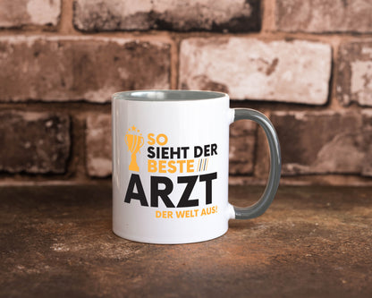 Der Weltbeste Arzt | Medizin Doktor Facharzt lustiger Spruch Geschenk Humor Tasse