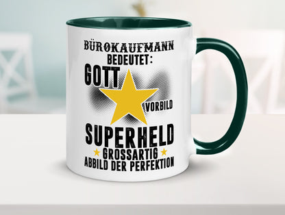 Bedeutung von Bürokaufmann | Kaufmann Humor Arbeit Kollegen Büro Geschenkidee