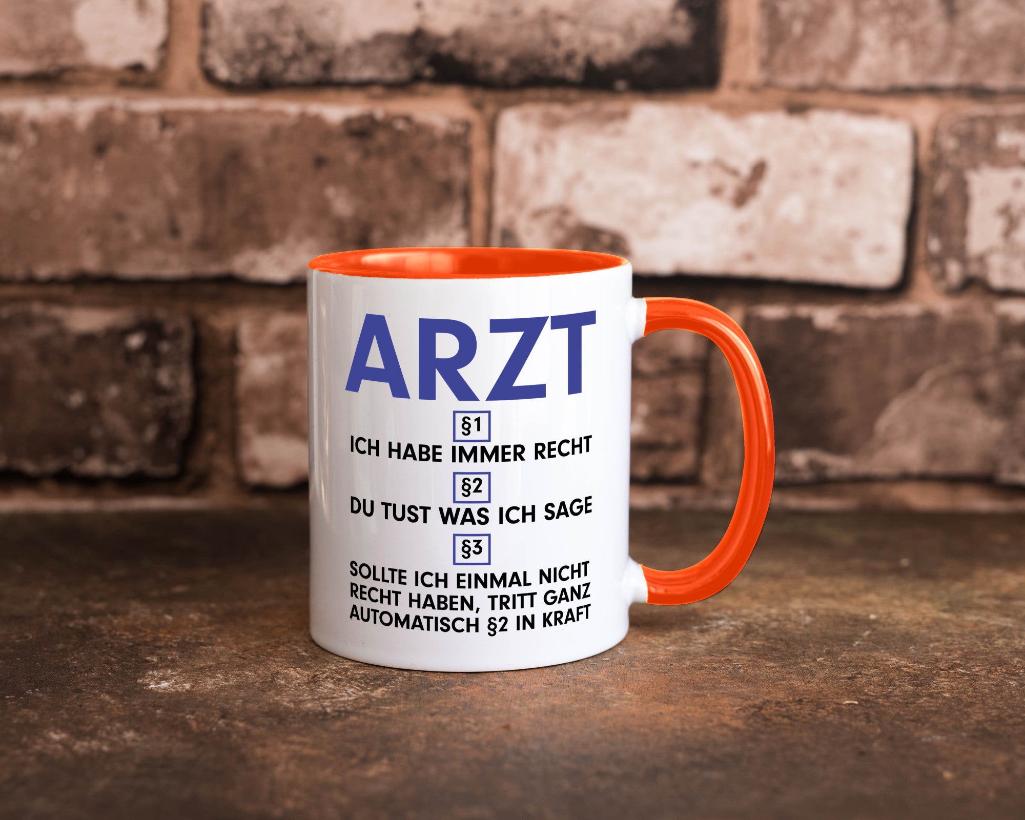 Ich habe immer Recht Arzt | Medizin Doktor Facharzt v2 Humor Geschenkidee Tasse
