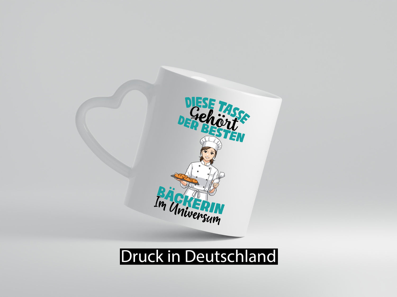 Im Universum: Bäckerin | Bäckerei Frauen Backen Humor Geschenkidee Tasse