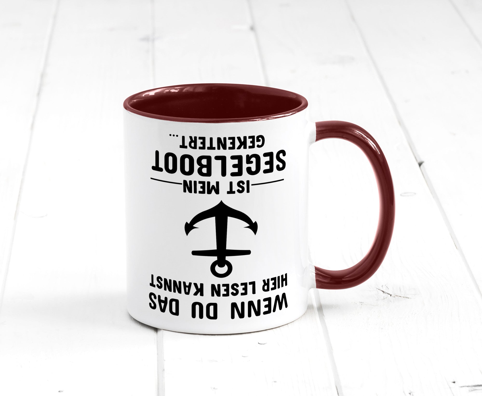 Segler Tasse | Segelboot Humor Kapitän Spruch Witz Geschenkidee