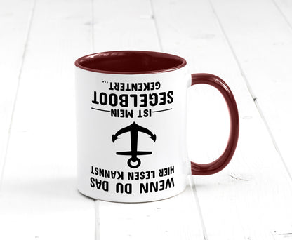 Segler Tasse | Segelboot Humor Kapitän Spruch Witz Geschenkidee