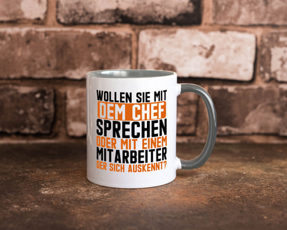 Wollen sie mit dem Chef Sprechen | Mitarbeiter Humor Arbeit Kollegen Büro