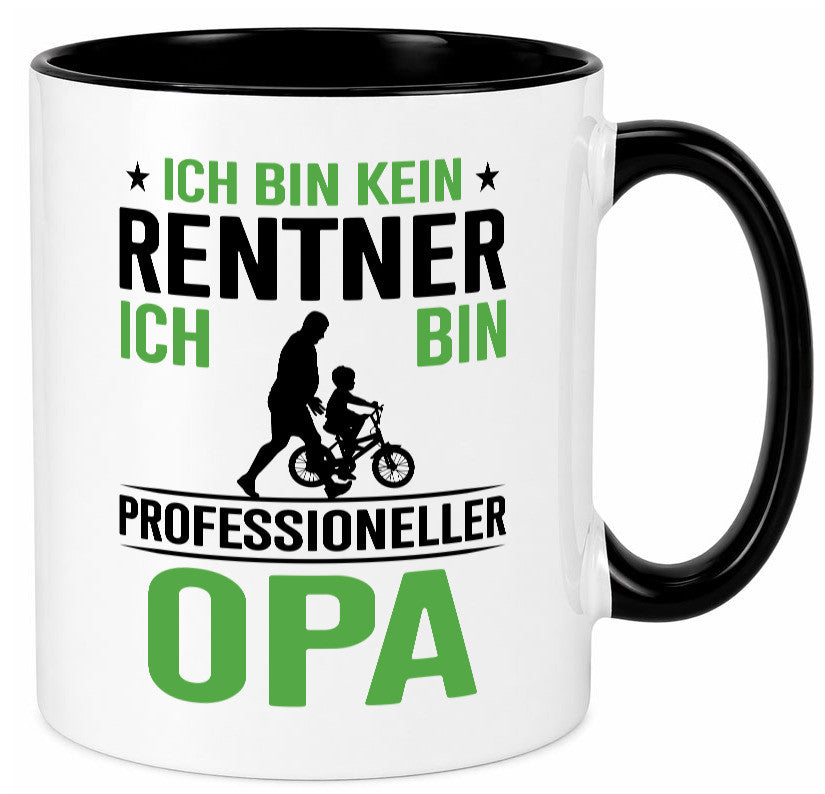 Ich bin kein renter Profesioneller Opa | Großvater Humor Familie Geschenkidee