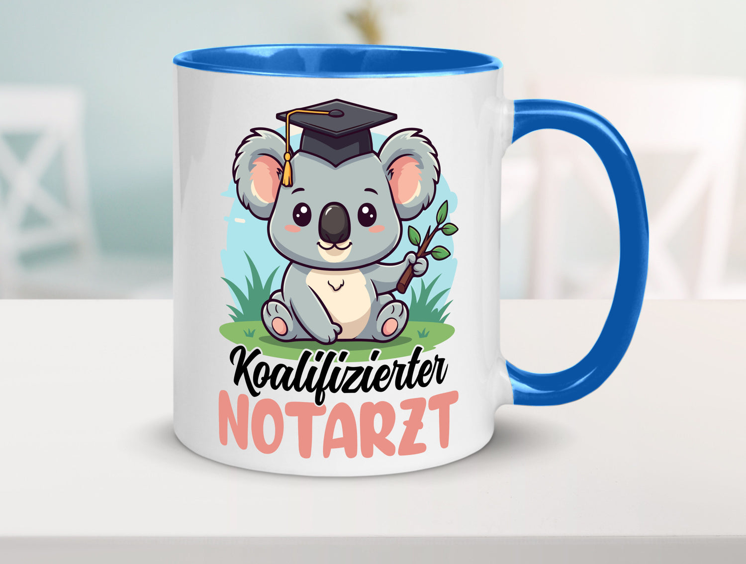 Koalifizierter Notarzt | Arzt Geschenk Humor Geschenkidee lustiger Spruch Tasse