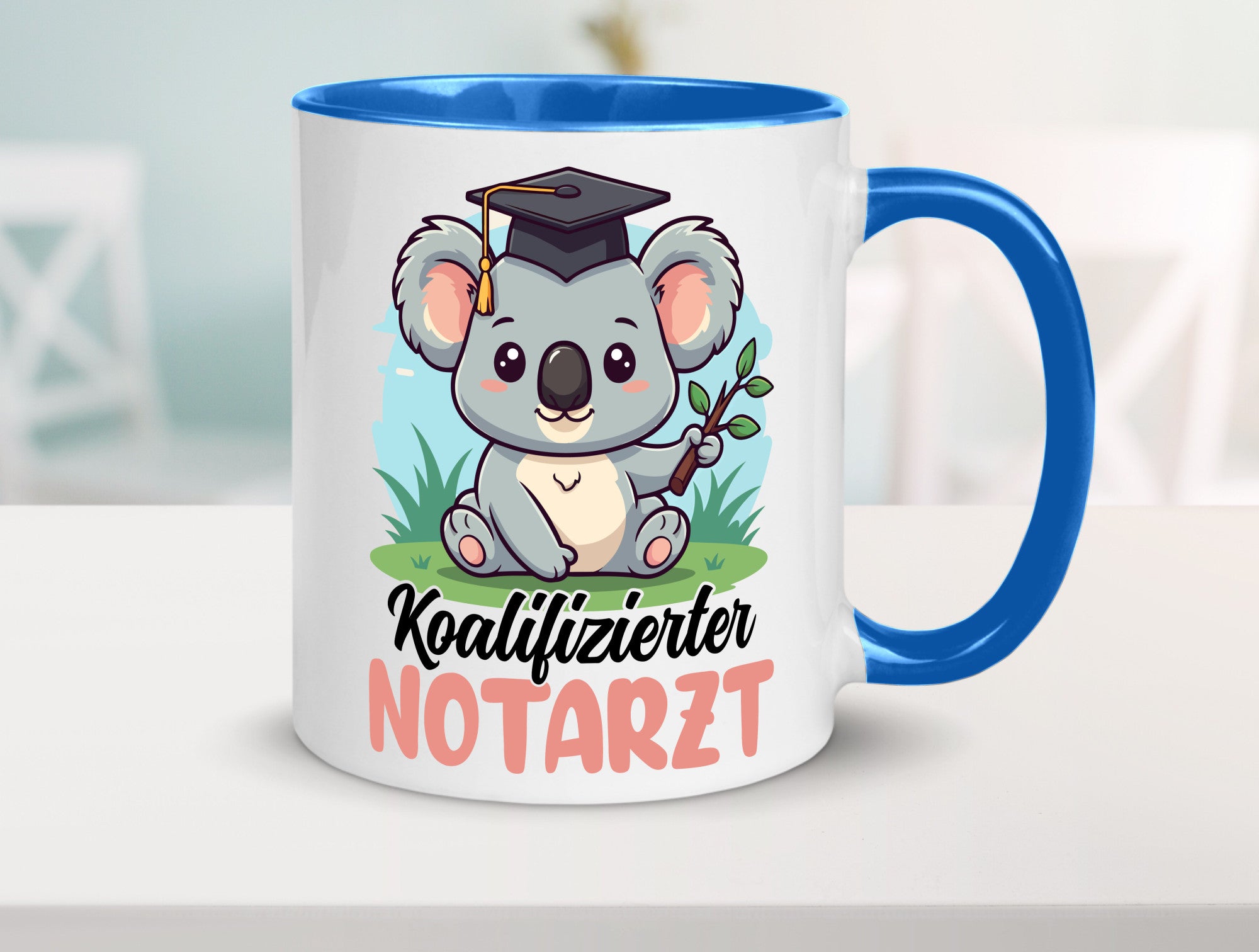 Koalifizierter Notarzt | Arzt Geschenk Humor Geschenkidee lustiger Spruch Tasse