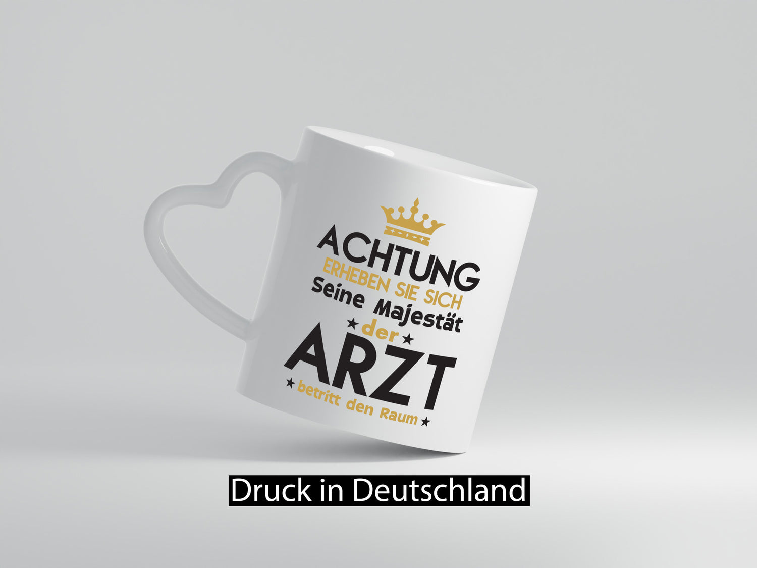 Seine Majestät Arzt | Medizin Doktor Facharzt Humor Geschenkidee Tasse