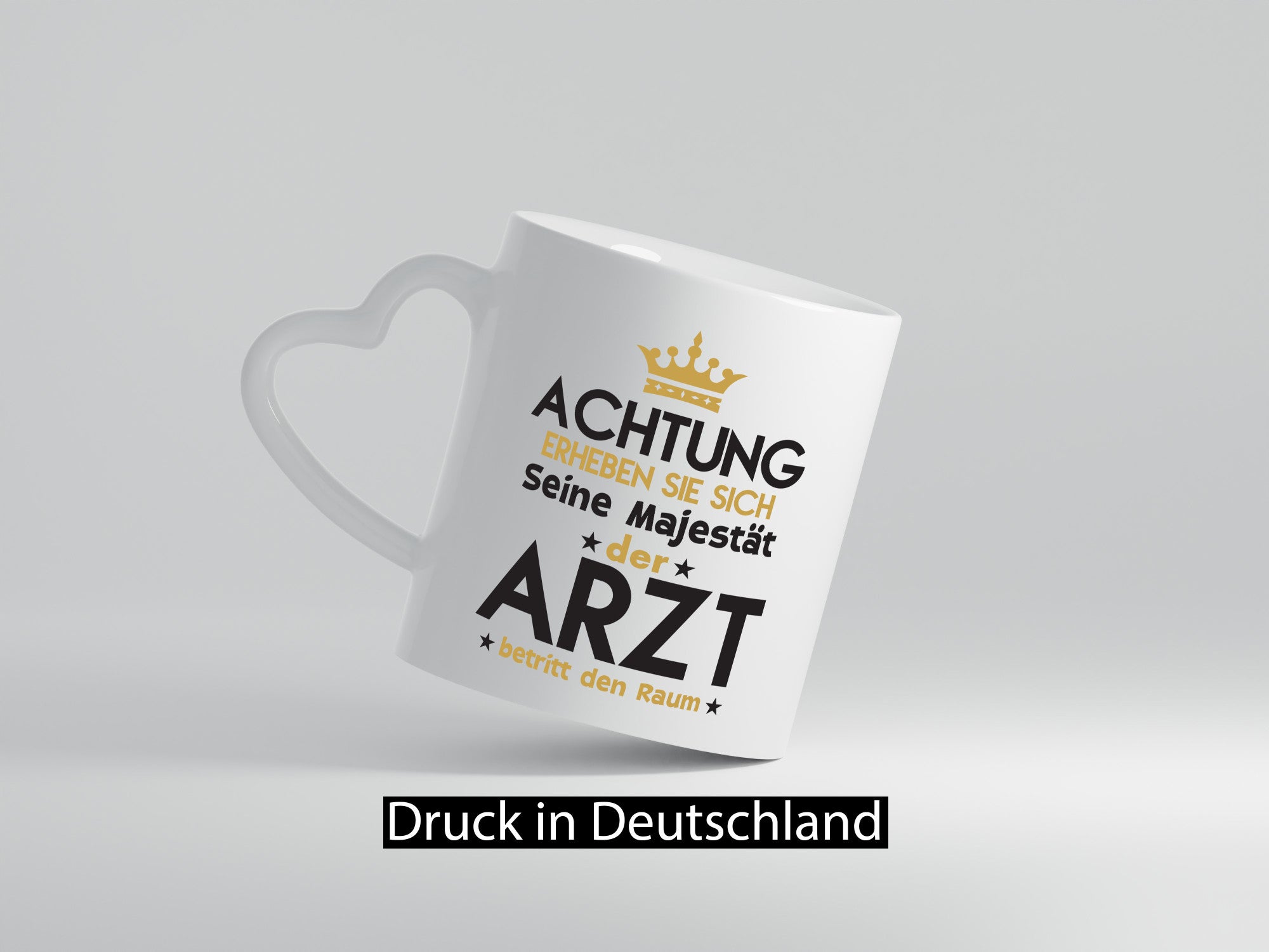 Seine Majestät Arzt | Medizin Doktor Facharzt Humor Geschenkidee Tasse