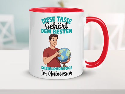 Im Universum: Sozialpädagoge | Pädagoge lustiger Spruch Geschenk Humor
