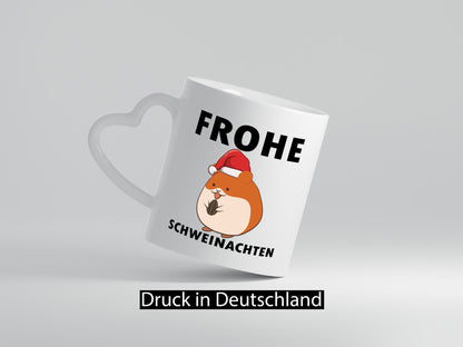 Frohe Schweinachten | Meerschweinchen Weihnachten lustiger Spruch Geschenk
