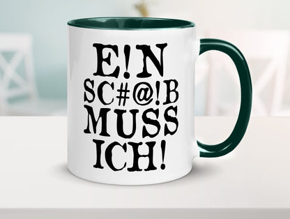 Einen Scheiß muss ich | Protest Teenager Humor lustiger Spruch Geschenk