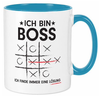 Lösung finden: Boss | Führungskraft Vorgesetzter v2 lustig Humor Geschenkidee