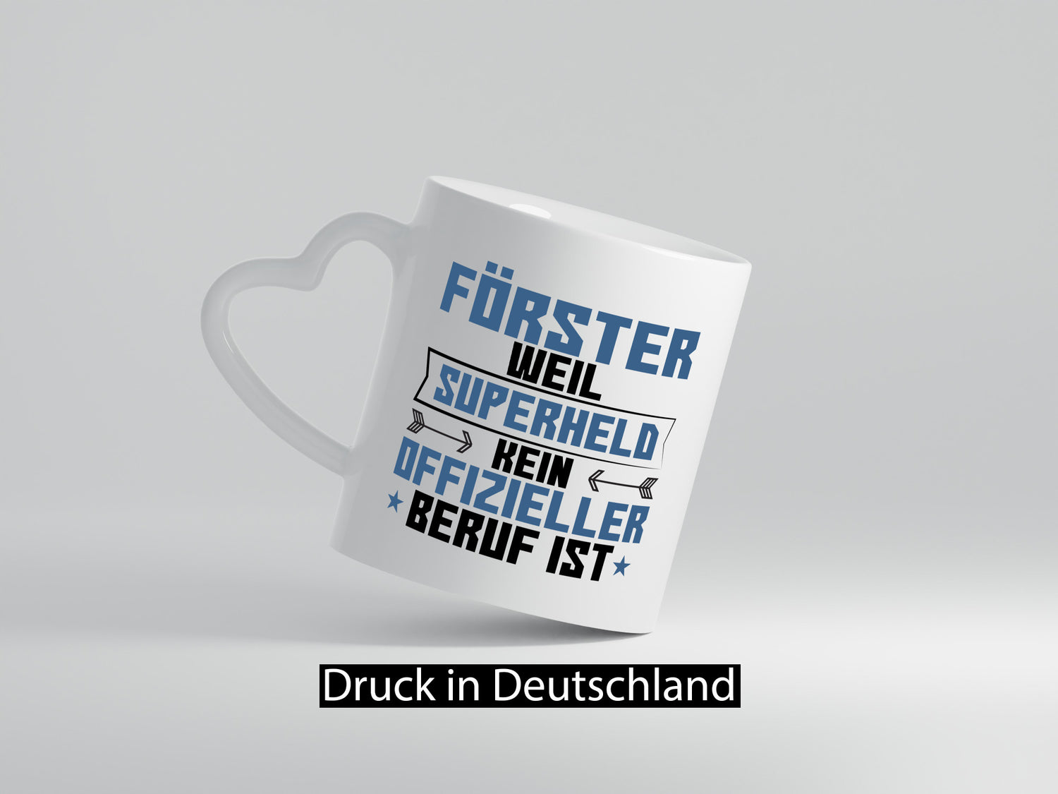 Superheld Förster | Forst Arbeit Humor Kollegen Büro Geschenkidee Tasse