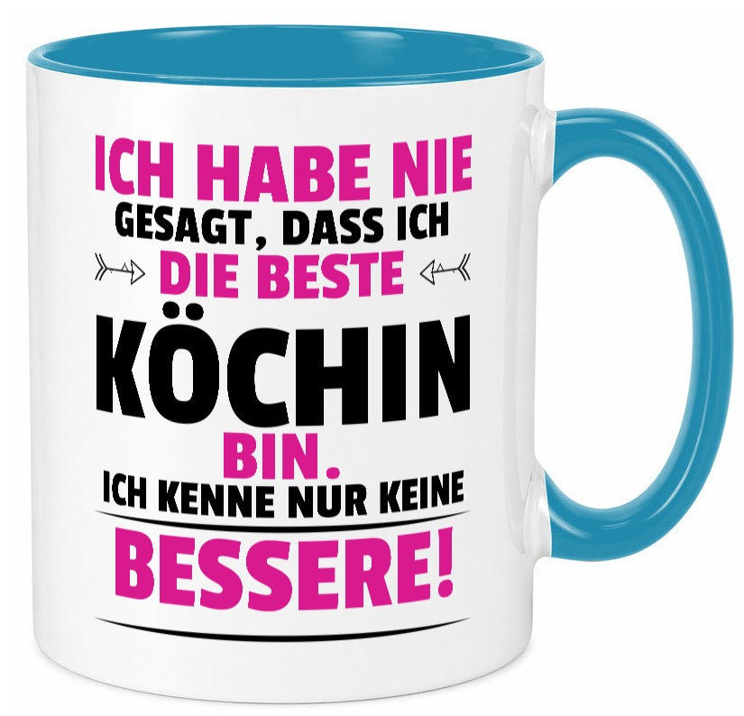 Die Beste Köchin | Chefköchin Chefkoch lustig Arbeit Kollegen Büro Geschenk Tasse