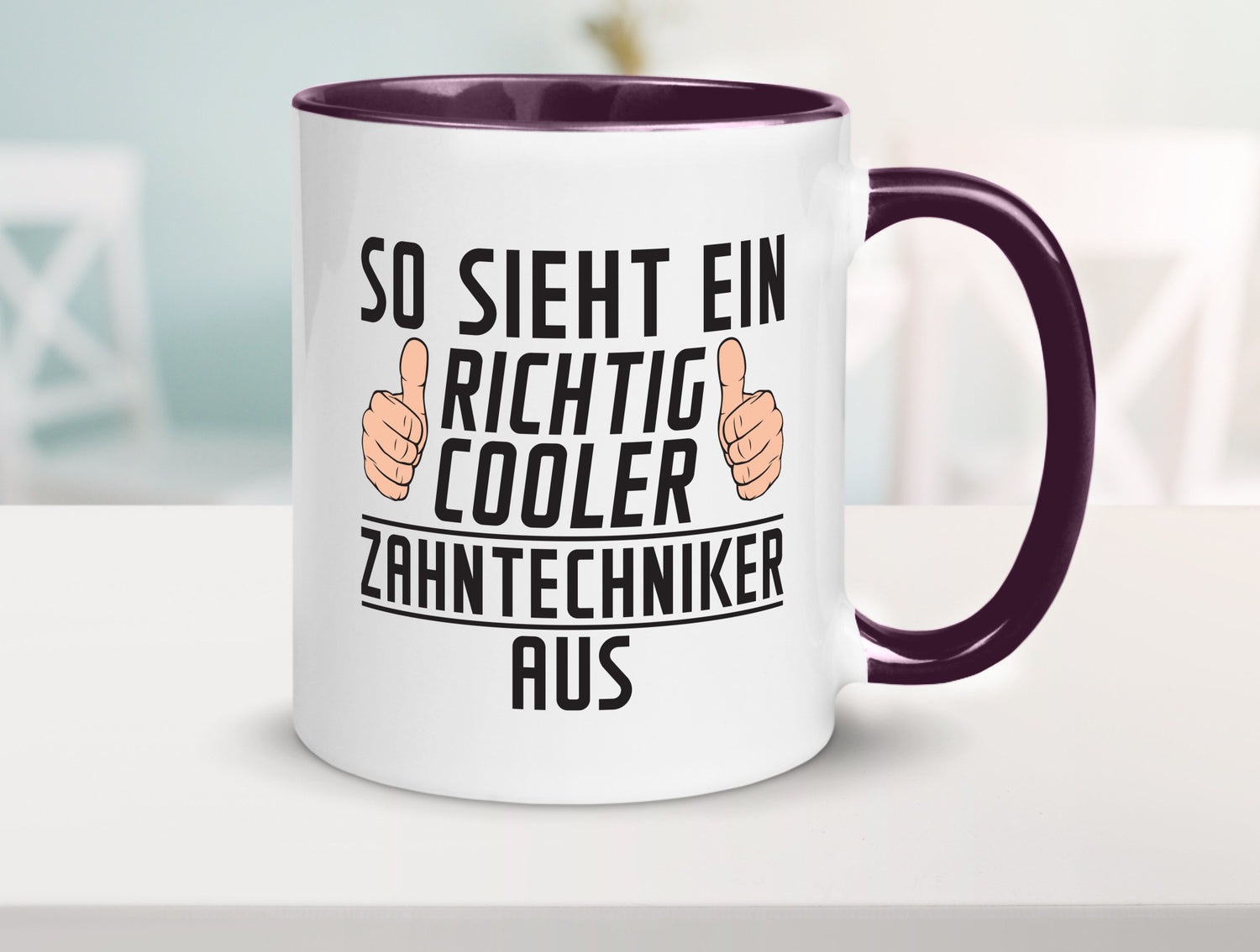 Richtig Cooler Zahntechniker | Zahnmedizin Geschenkidee Humor Tasse
