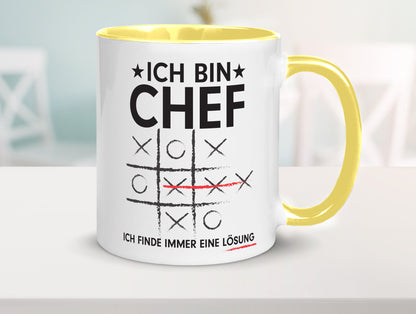 Lösung finden: Chef | Führungskraft Vorgesetzter v2 lustiger Spruch Geschenk