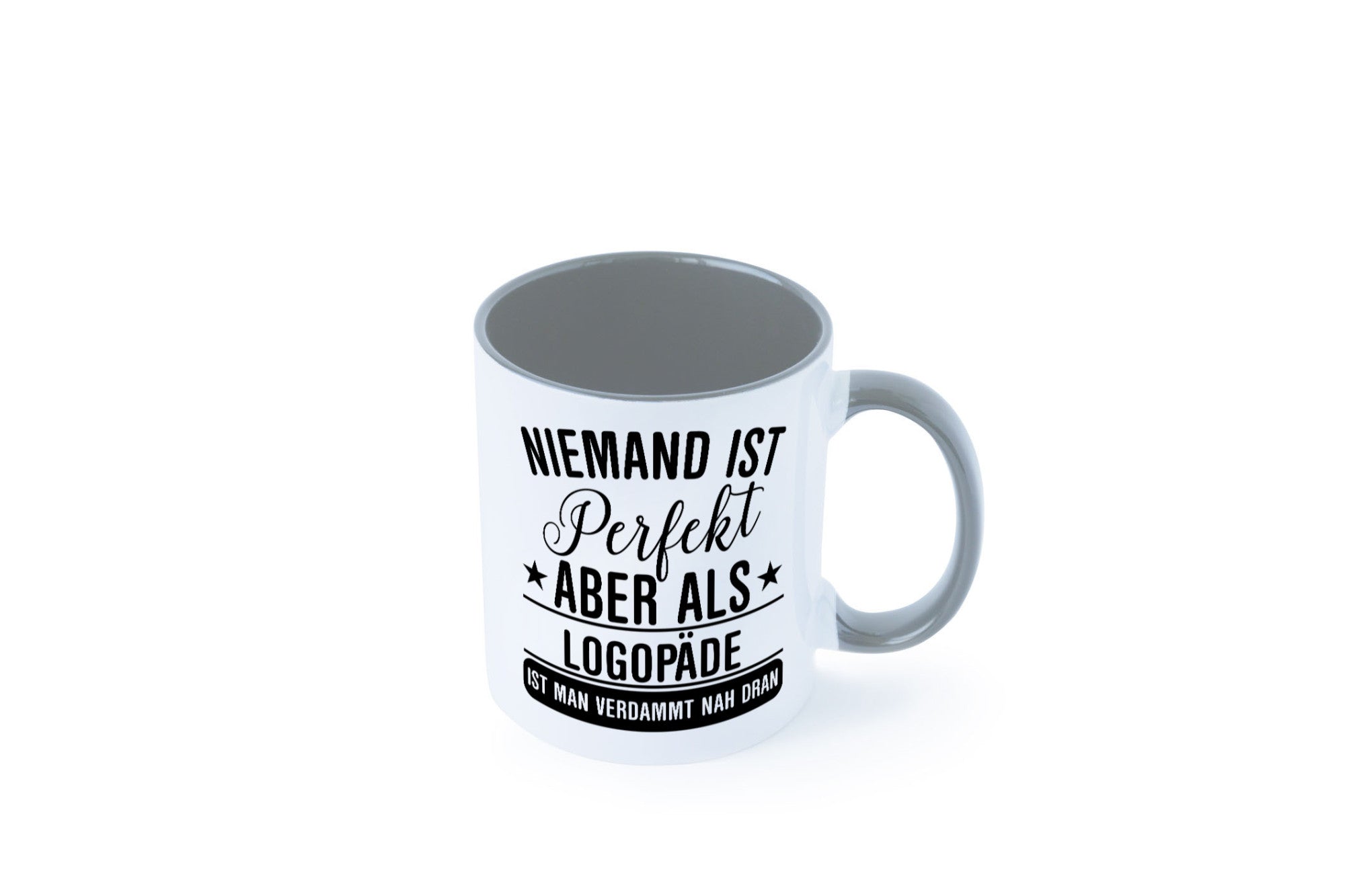 Verdammt nah dran: Logopäde | Sprachtherapie lustig Humor Geschenkidee Geschenk