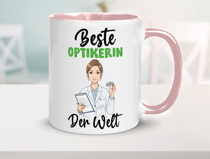 Beste Optikerin | Augenoptik v2 Geschenk Humor Geschenkidee lustiger Spruch
