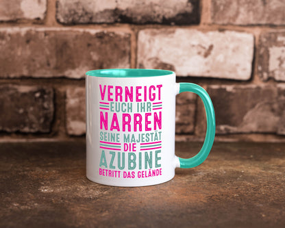 Verneigt euch: Azubine | Ausbildung Lehre Lehrling v2 lustiger Spruch Geschenk