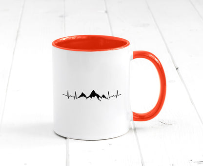 Berge Motiv | Alpen Skifahren Skiurlaub Apres Ski Geschenkidee Humor Tasse