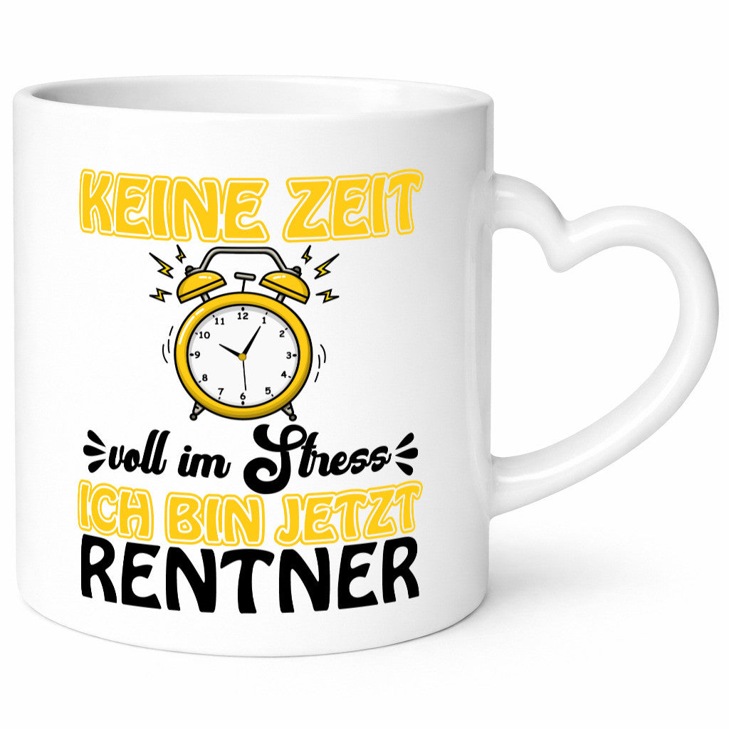 Ich bin Rentner, Geschenk zum Ruhestand, Jubiläum, lustiger Spruch, Tasse