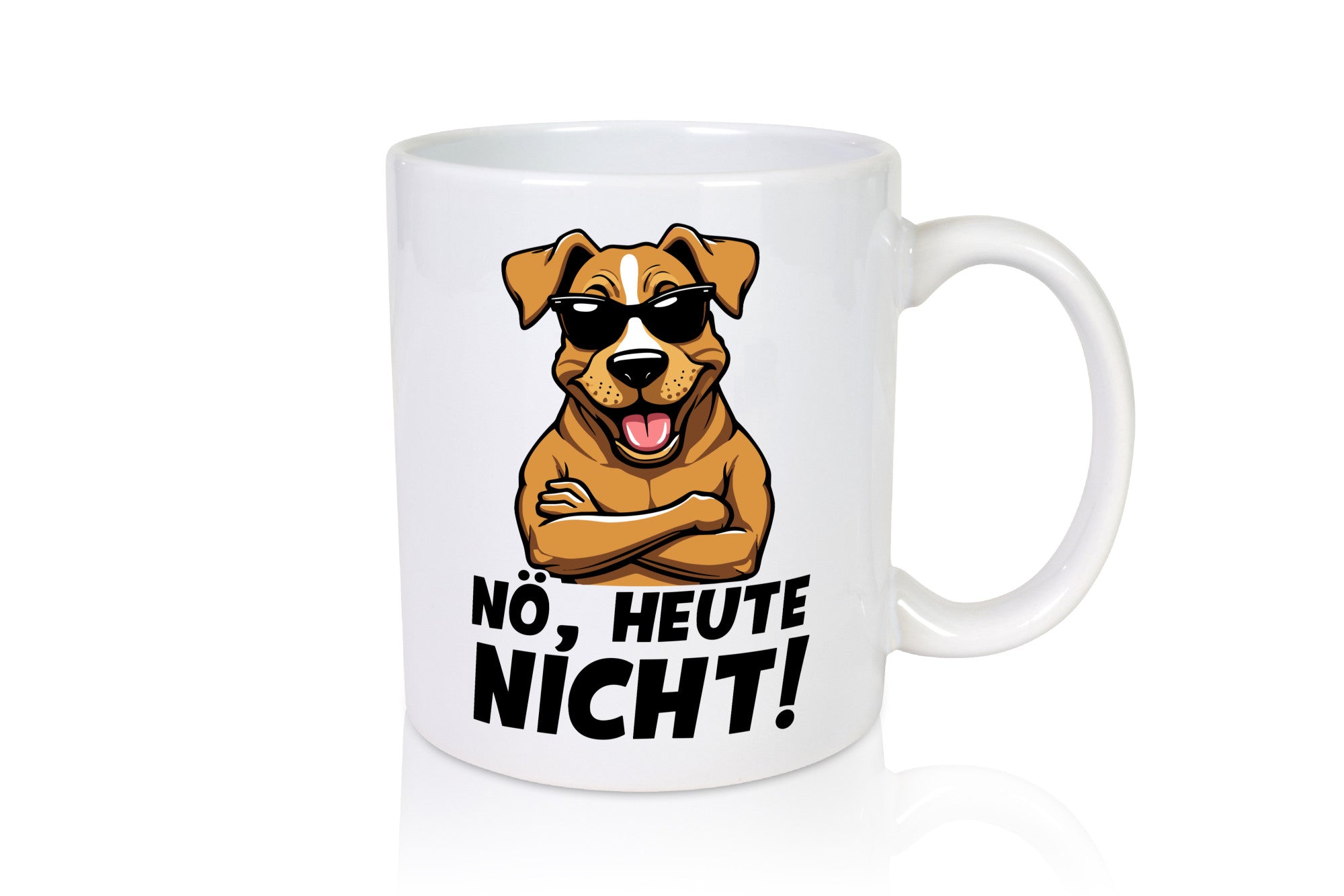 Nö Heute nicht | Hund Sturer Podenco Geschenk Tierliebhaber Humor lustiger