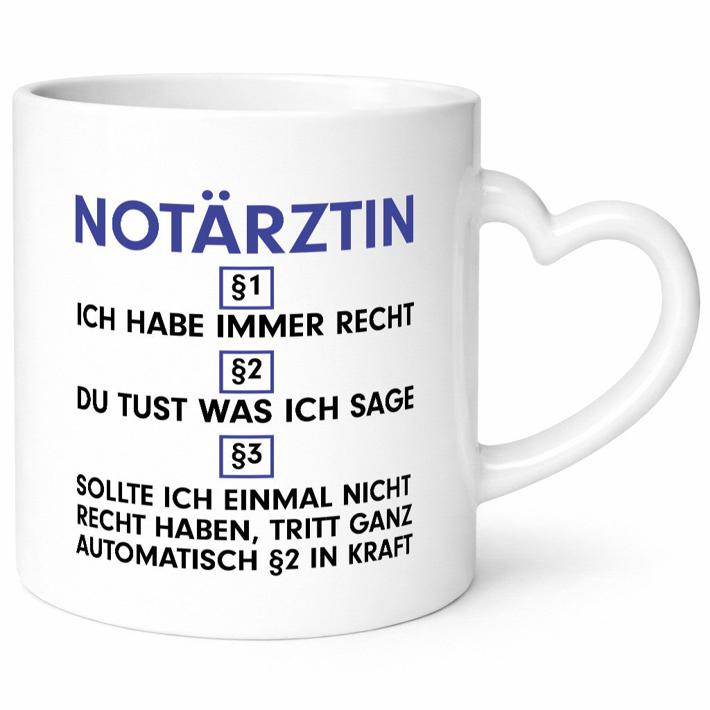 Ich habe immer Recht Notärztin | Ärztin v2 lustig Humor Geschenkidee Geschenk