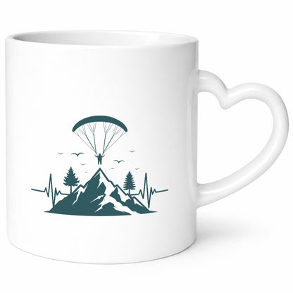 Gleitschirm | Motiv Paragleiter Gleitschirmfliegen vl5 Humor Geschenkidee Tasse