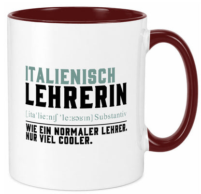 Italienischlehrer | Lehrerin Unterricht Lieblingslehrer lustig Humor