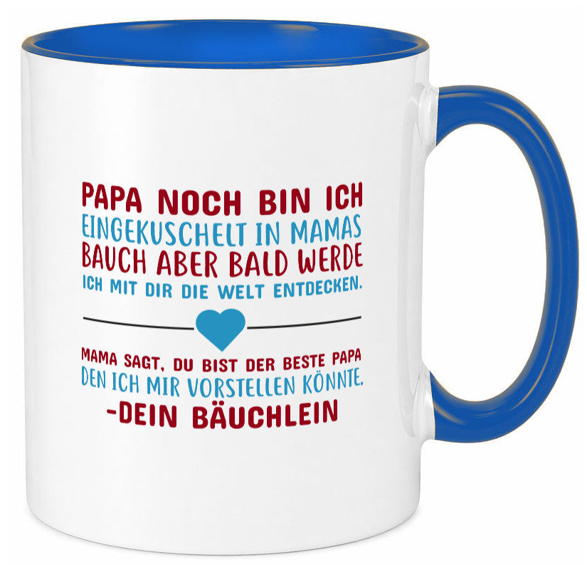 Schwangerschaft | Vaterschaft Tasse Papa Spruch Geschenk Familie Geschenkidee