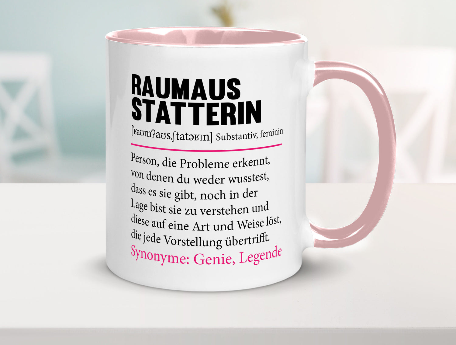 Raumausstatterin | Wohn Ausstatterin Beruf Humor Geschenk Arbeit Kollegen Büro