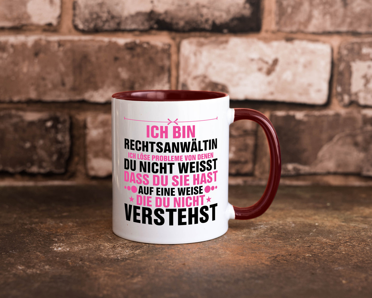 Löse Probleme: Rechtsanwältin | Jurstin Anwältin v2 Geschenk Humor Geschenkidee