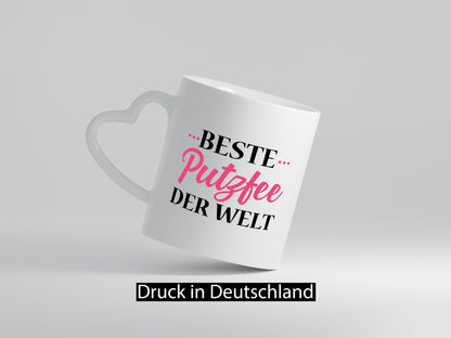 Beste Putzfee | Reinigungskraft Tasse Putzkraft lustiger Spruch Geschenk Humor