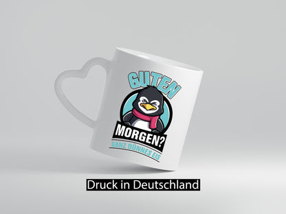 Guten Morgen? Ganz Dünnes Eis | Pinguin Geschenk Humor Geschenkidee lustiger
