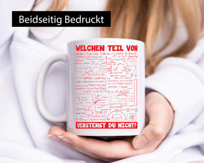 Mathematiker Tasse | Mathe Spruch Lehrer Humor vl2 Geschenkidee