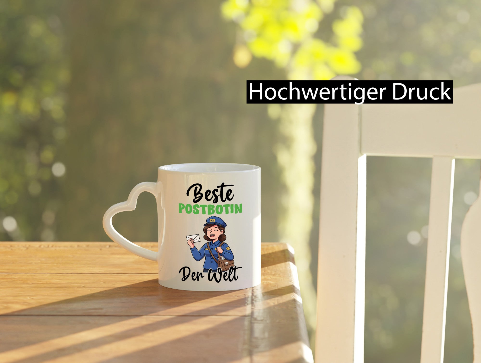 Beste Postbotin | Beruf Post Briefträger v2 lustig Arbeit Kollegen Büro
